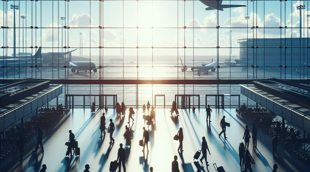 caos en vuelos y aeropuertos