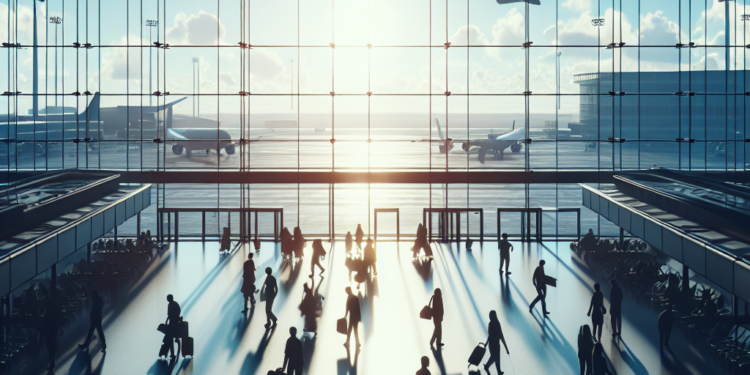 caos en vuelos y aeropuertos