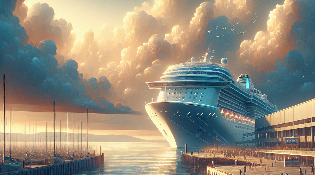 Barco de Fred. Olsen Cruise Lines realiza escala inaugural en Terminal Puerto Coquimbo