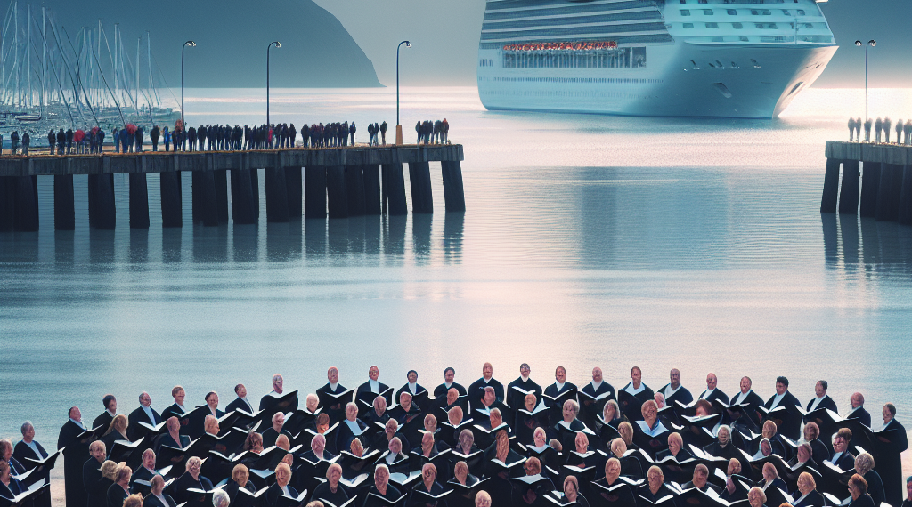 Coro de Voces Blancas recibe a cruceristas en Punta Arenas