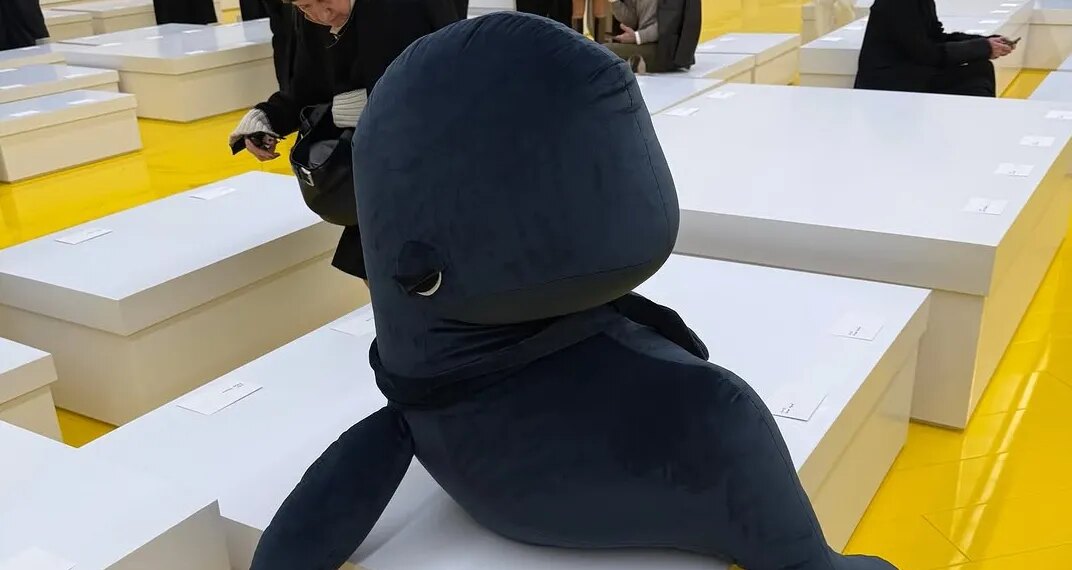 Loewe’s Biggest Front Row Star? A Giant Stuffed Whale
