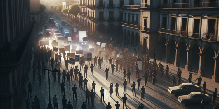 Lonas tunden al PT como “Partido de Traidores” en cruceros de la capital de Oaxaca – Libertad Oaxaca