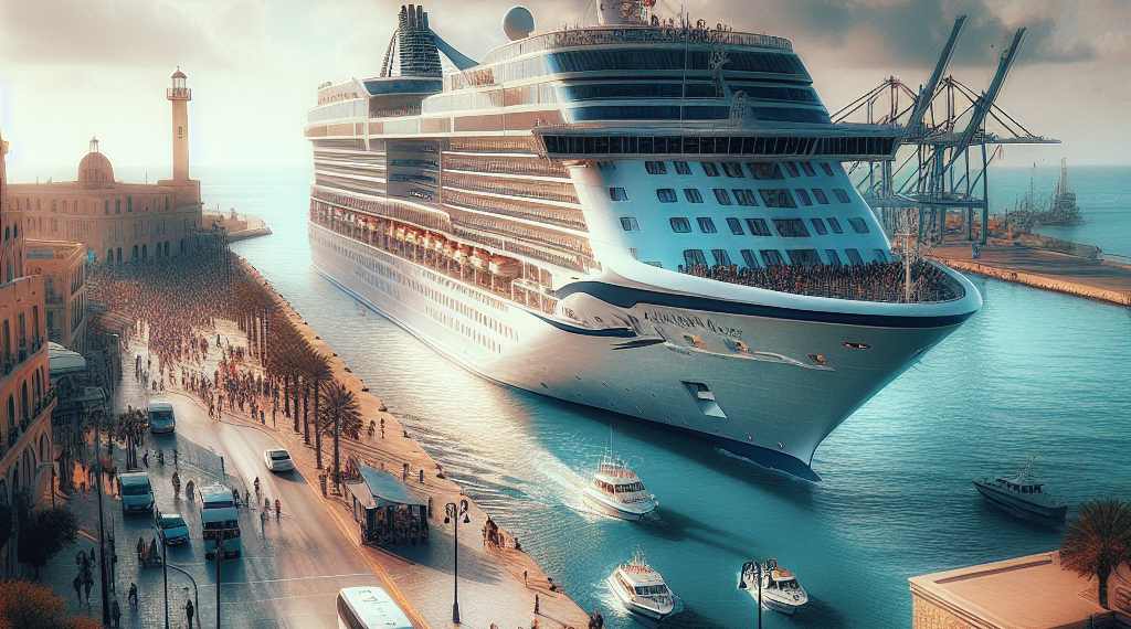 DP World San Antonio atiende escala de crucero Azamara Quest