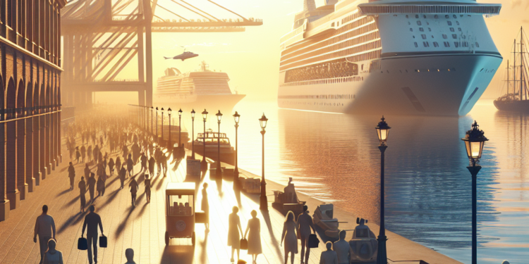 El Puerto de Sevilla arranca la temporada de cruceros con la llegada del Azamara Journey