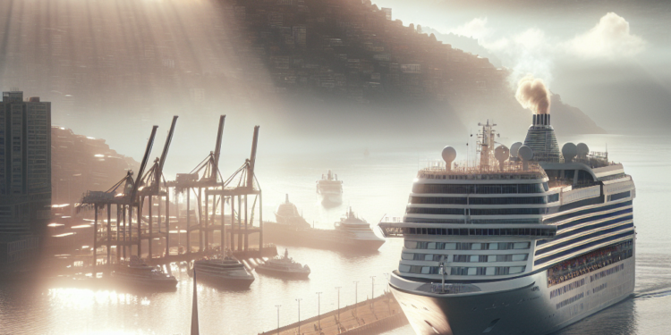 Puerto de Valparaíso atiende escala de crucero Silver Whisper