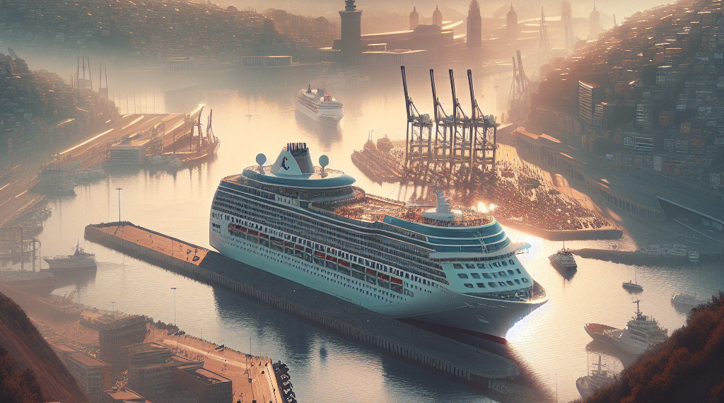 Terminal Portuario Valparaíso atiende escala de crucero Viking Octantis