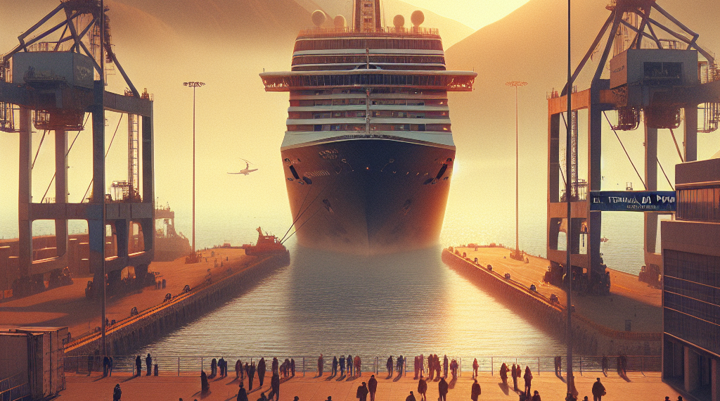 Terminal Puerto Coquimbo atiende recalada de crucero Oostedam