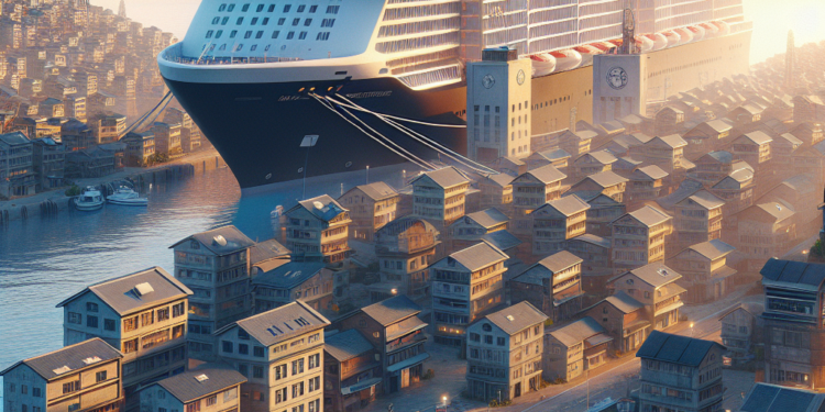 El crucero 'Viking Saturn' será el primero en atracar en Cádiz y enchufarse a la red eléctrica