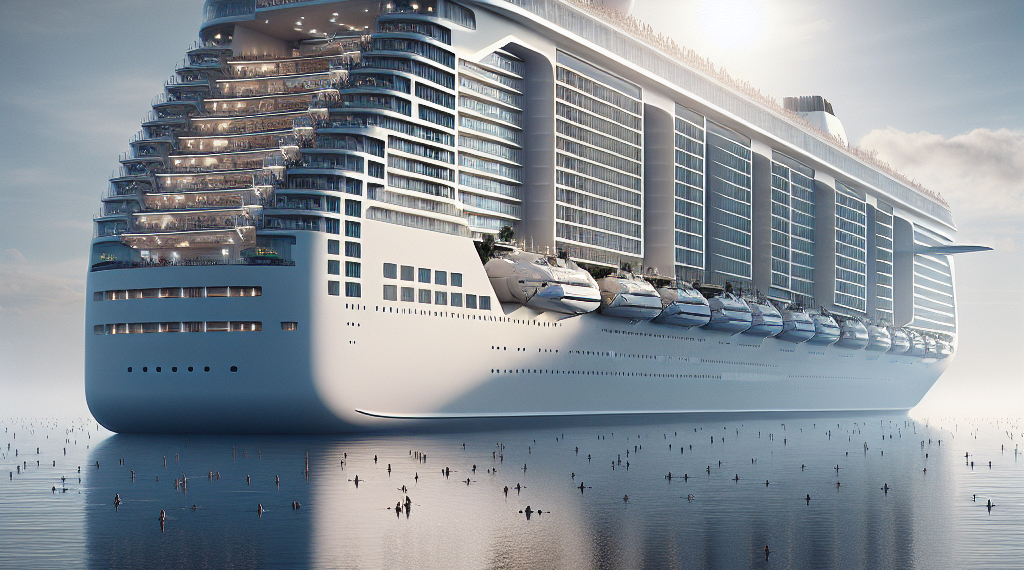 El crucero más grande del mundo es una ciudad flotante impulsada por gas natural, con 20 cubiertas, siete piscinas, un parque acuático, un casino y tecnología que redefine el lujo en el mar