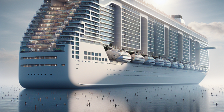 El crucero más grande del mundo es una ciudad flotante impulsada por gas natural, con 20 cubiertas, siete piscinas, un parque acuático, un casino y tecnología que redefine el lujo en el mar