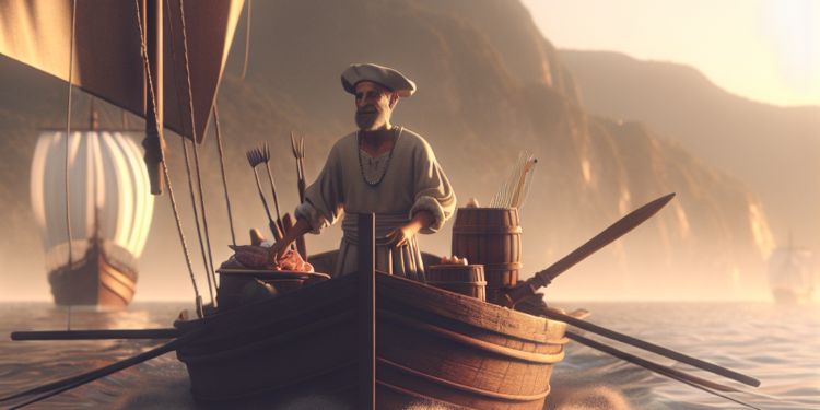 Panadero experto Jochen Baier viaja a bordo del Vasco da Gama