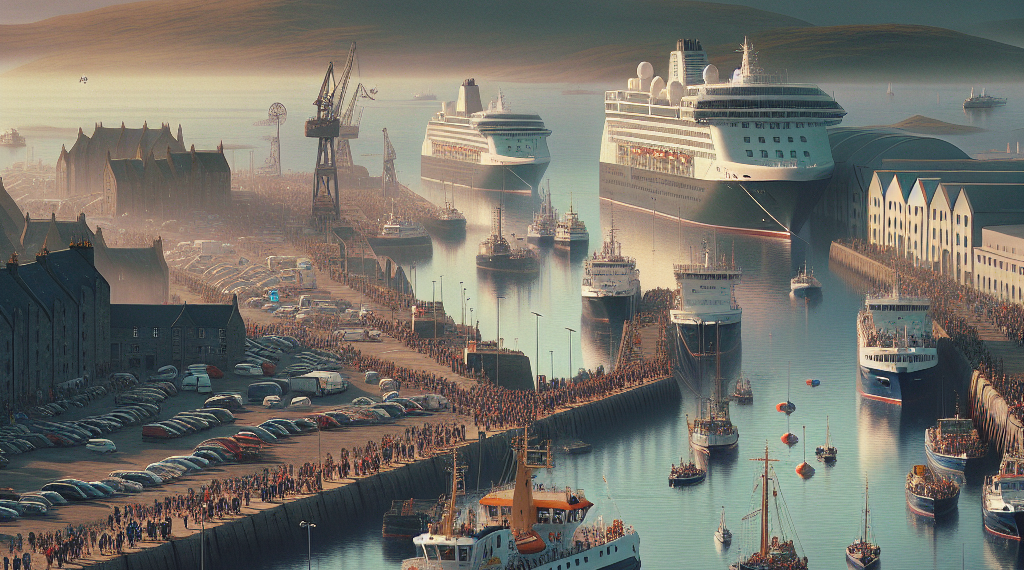Puerto de Stornoway espera 89 escalas de cruceros esta temporada