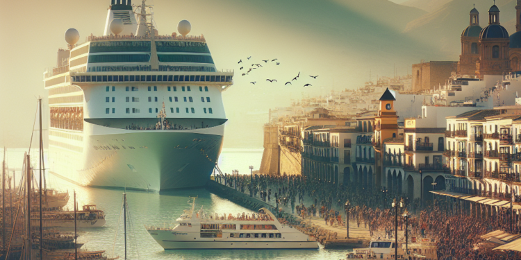 El Puerto de Sevilla arranca la temporada de cruceros con la llegada del Azamara Journey