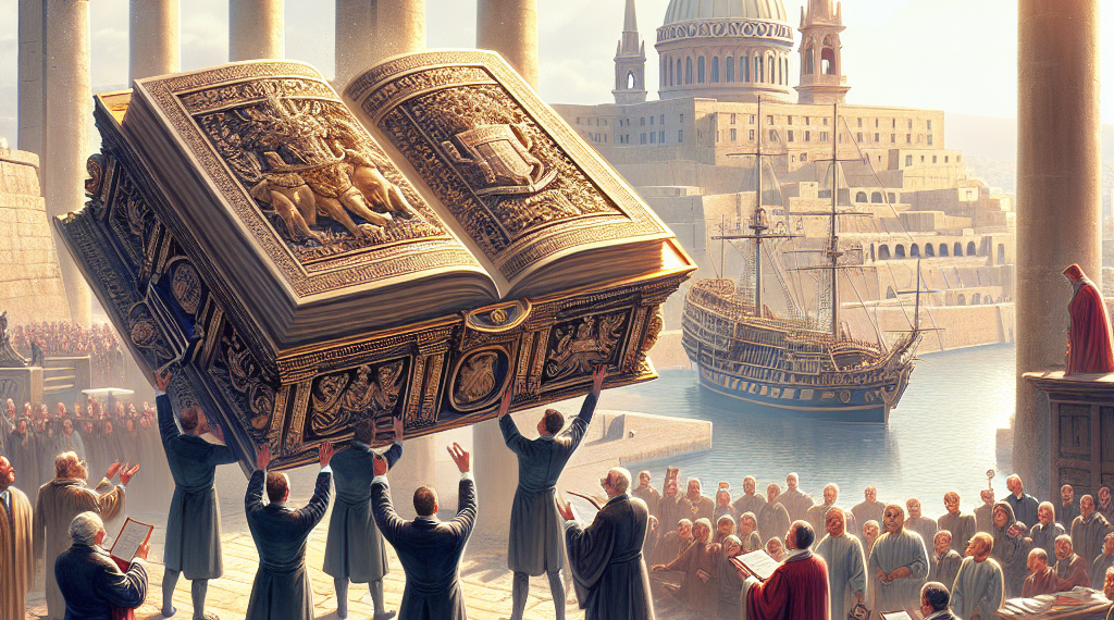 Valletta Cruise Port presenta publicación retrospectiva histórica a Primer Ministro Abela