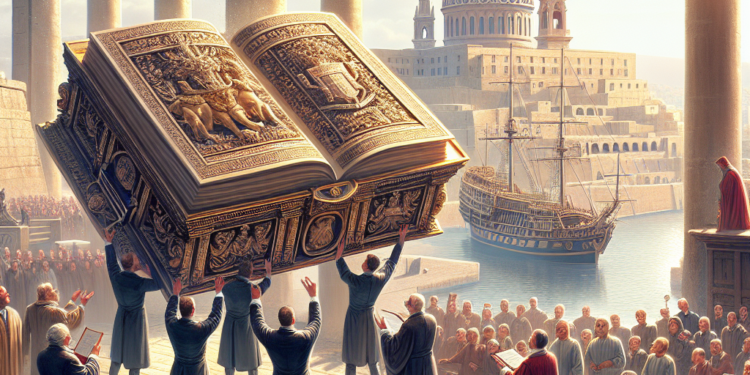 Valletta Cruise Port presenta publicación retrospectiva histórica a Primer Ministro Abela