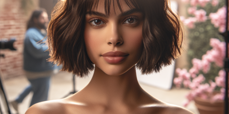 Eva Longoria estrena un corte de cabello bob noventero con puntas hacia adentro (ideal para primavera 2026)