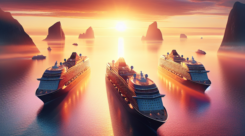 Fincantieri realiza triple ceremonia de barcos de línea de lujo de MSC Cruceros