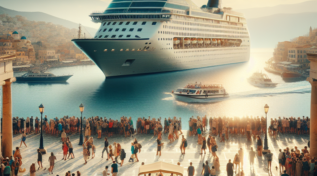 Las llegadas de cruceros a Grecia, de récord en 2025