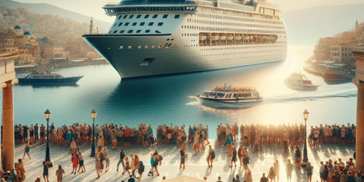 Las llegadas de cruceros a Grecia, de récord en 2025