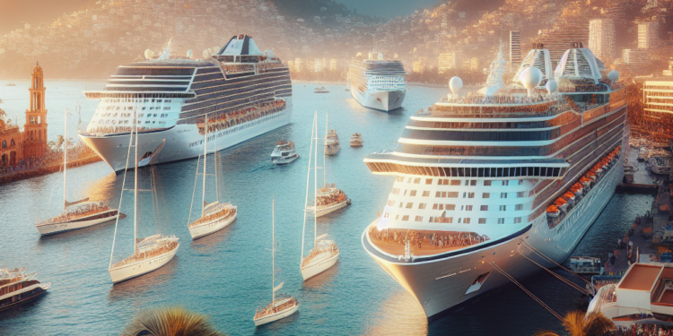 Impulsa a Puerto Vallarta doble arribo de cruceros de clase mundial