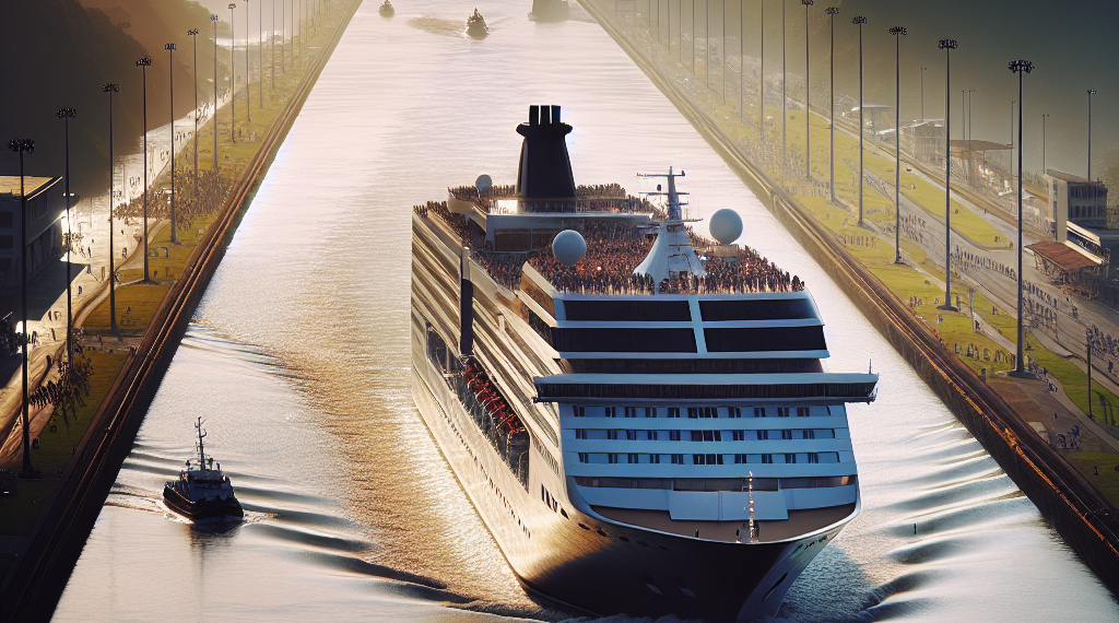 Tránsito inaugural de Virgin Voyages por el Canal de Panamá