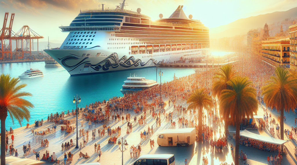 Comieza la temporada alta de primavera para el turismo de cruceros en Málaga