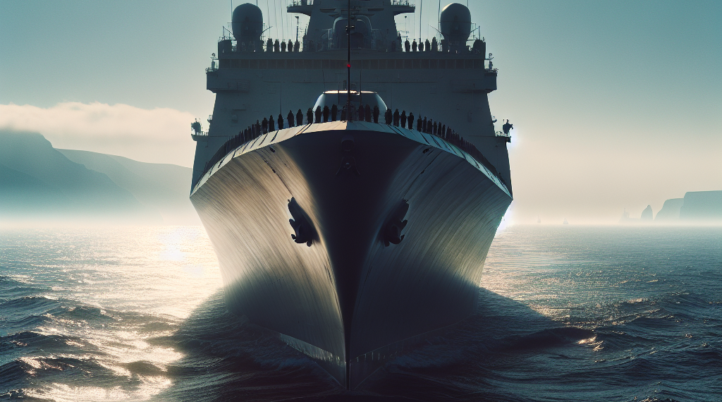 El líder de Corea del Norte, Kim Jong-un, inicia poderosas pruebas del destructor naval de crucero de 5.000 toneladas
