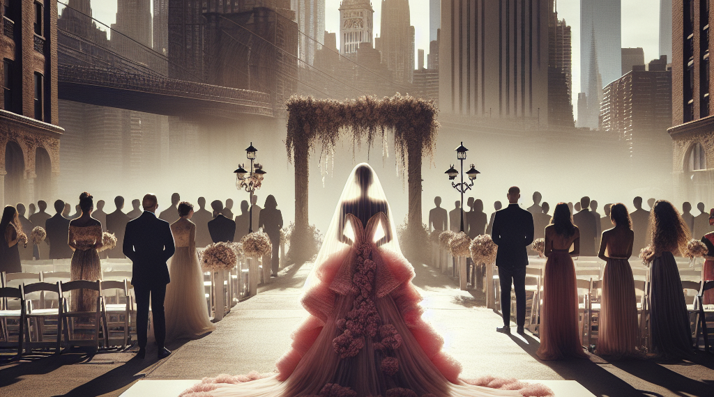 The Bride Wore Pink for an Unconventional New York Wedding That Traversed the City