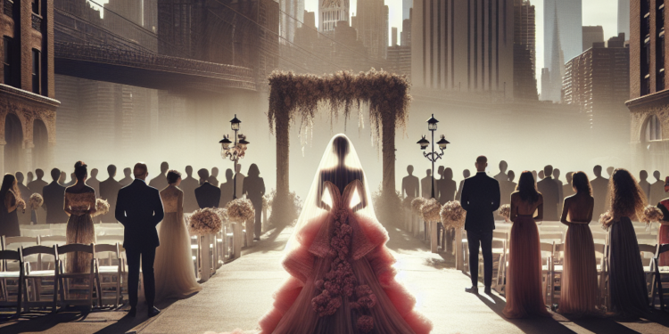 The Bride Wore Pink for an Unconventional New York Wedding That Traversed the City
