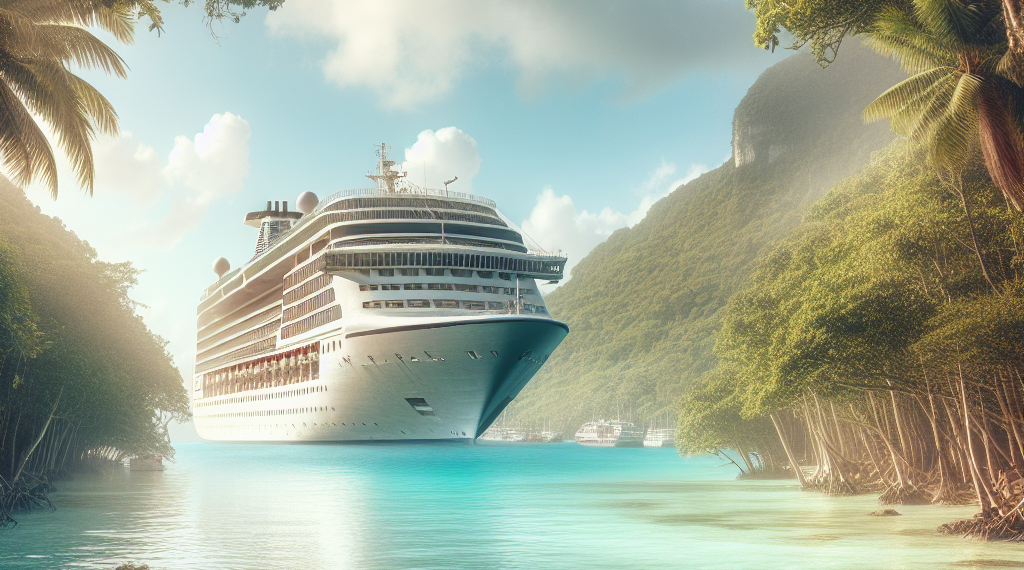 El crucero que amenaza Mahahual