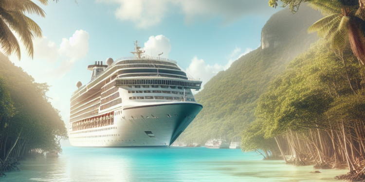 El crucero que amenaza Mahahual