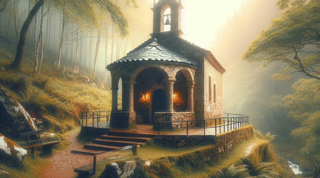 La pequeña iglesia de Galicia rodeada de naturaleza y con una fuente milagrosa: una leyenda e increíbles paisajes