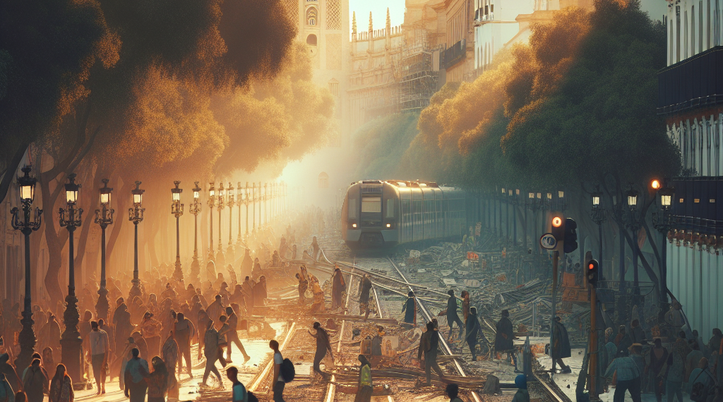 Las obras y los trenes marcan una Semana Santa de Sevilla con menos turismo extranjero
