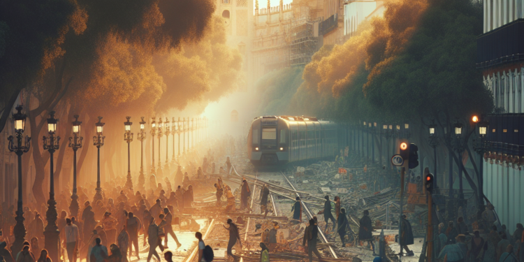 Las obras y los trenes marcan una Semana Santa de Sevilla con menos turismo extranjero