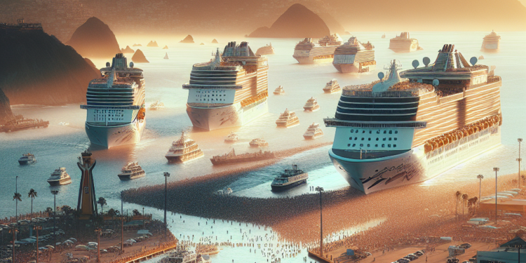 Arriban tres cruceros a Puerto Vallarta; superan los 12 mil visitantes por vía marítima