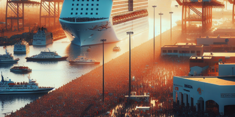 Arribaron a Ensenada 1.3 millones de cruceristas en 2025