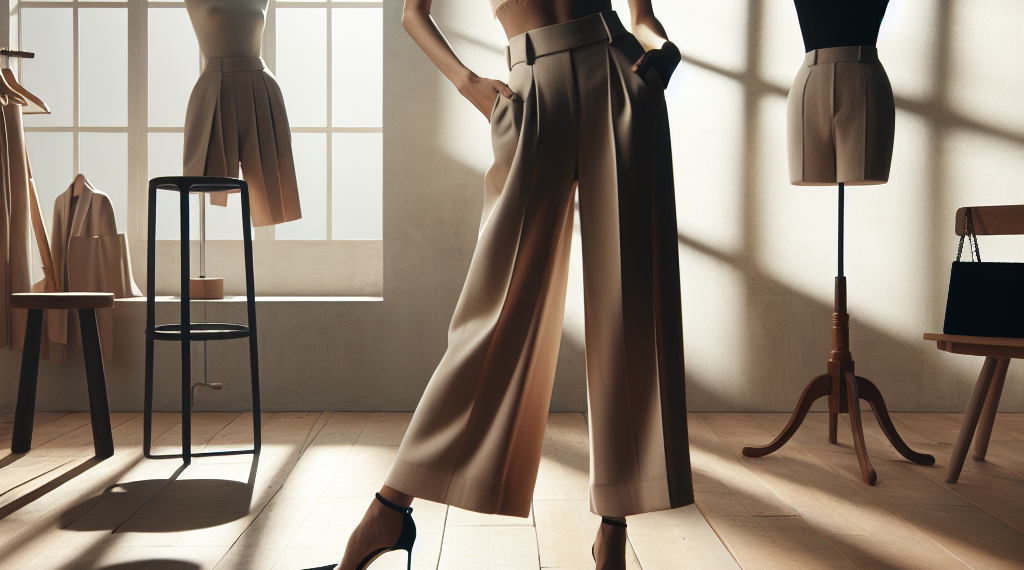 Los 6 pantalones palazzo más elegantes para llevar con zapatos de tacón negros en Primavera-Verano 2026