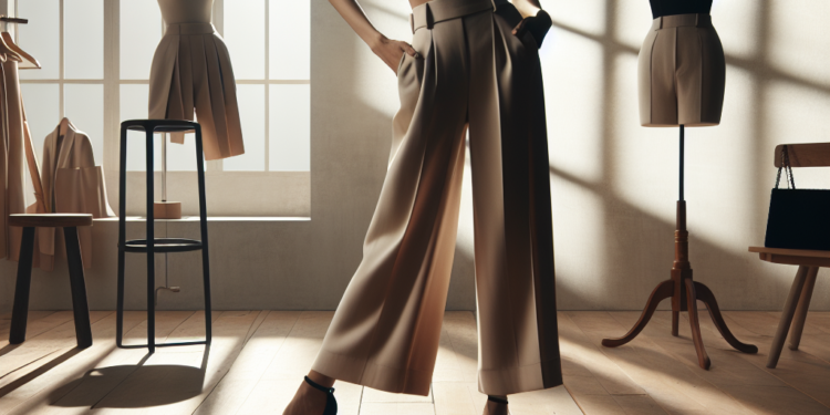 Los 6 pantalones palazzo más elegantes para llevar con zapatos de tacón negros en Primavera-Verano 2026