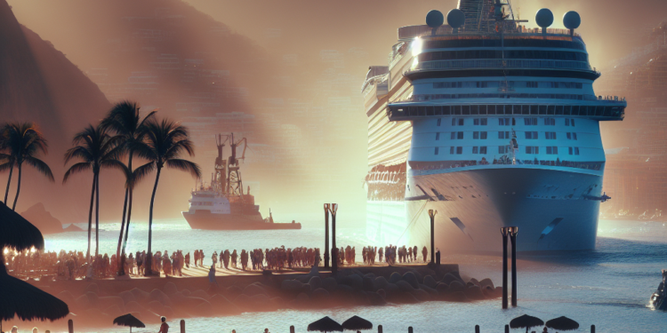 Más de 4 mil visitantes llegan a Vallarta en uno de los cruceros más grandes del Pacífico