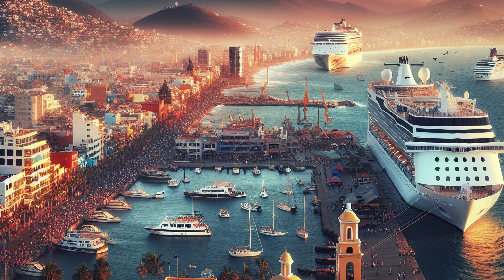 Mazatlán capta más de 486 millones de pesos en derrama económica por el arribo de cruceros durante 2025