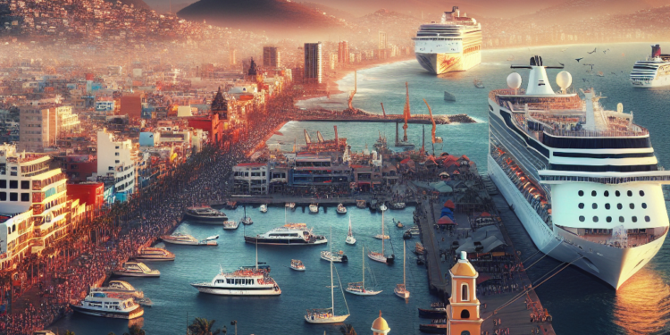 Mazatlán capta más de 486 millones de pesos en derrama económica por el arribo de cruceros durante 2025