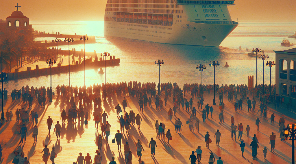 Mazatlán recibe a más de 7 mil turistas en primeros cruceros de marzo
