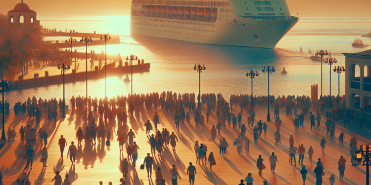 Mazatlán recibe a más de 7 mil turistas en primeros cruceros de marzo