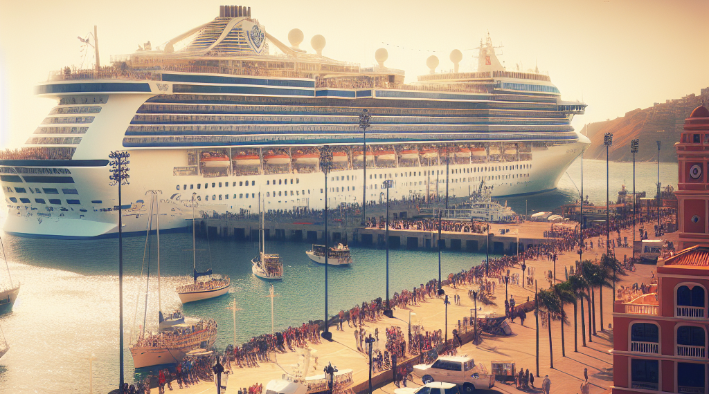 Mazatlán recibe al Royal Princess con casi 4 mil pasajeros este martes