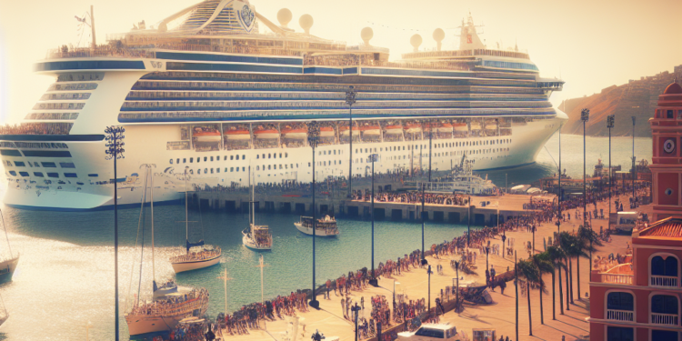 Mazatlán recibe al Royal Princess con casi 4 mil pasajeros este martes