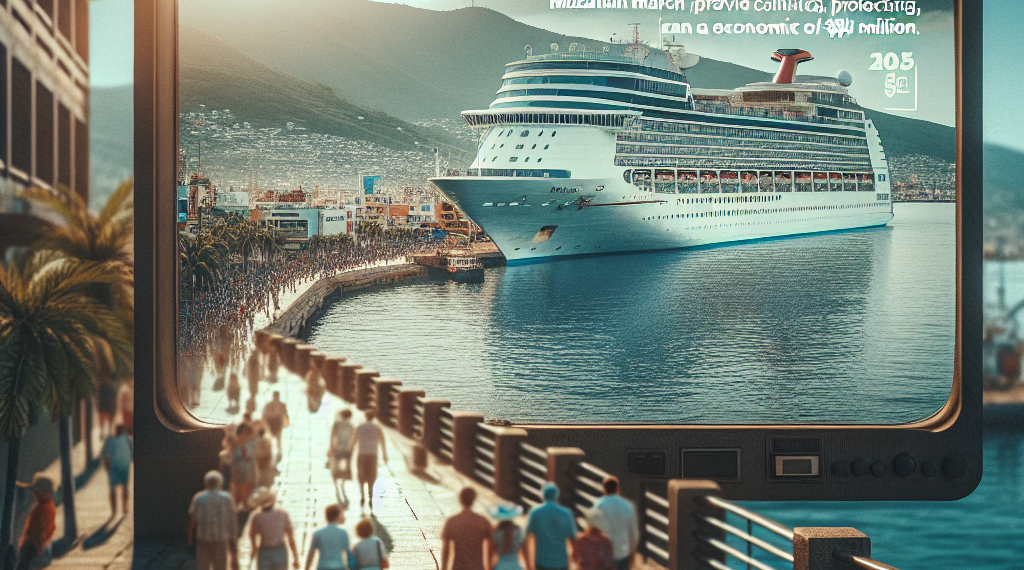 Mazatlán recibirá durante marzo 15 cruceros turísticos y estima una derrama de $85 millones