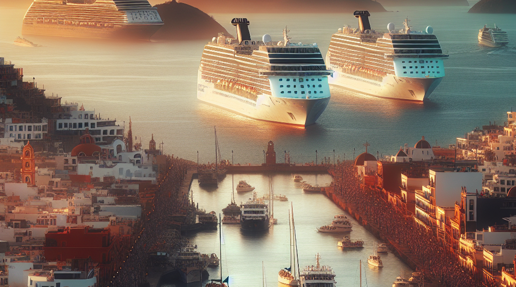 Atiende Mazatlán la llegada de dos cruceros turísticos