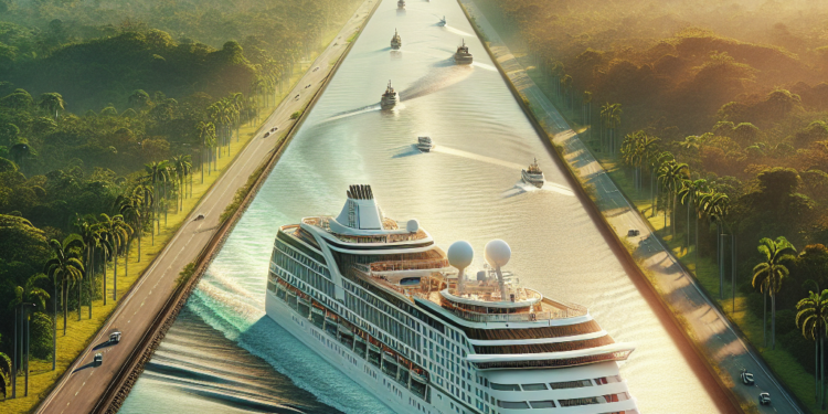 El crucero neopanamax 'Brilliant Lady tiene una capacidad para más de 2,700 pasajeros.