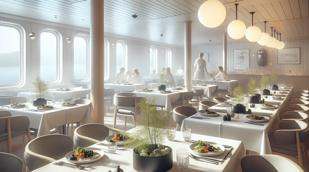 Barcos de Tallink Silja Line presentan nuevos sabores nórdicos a bordo