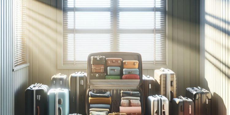 optimiza y ordena el espacio en la valija